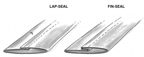 Lap-Seal und Fin-Seal im Vergleich